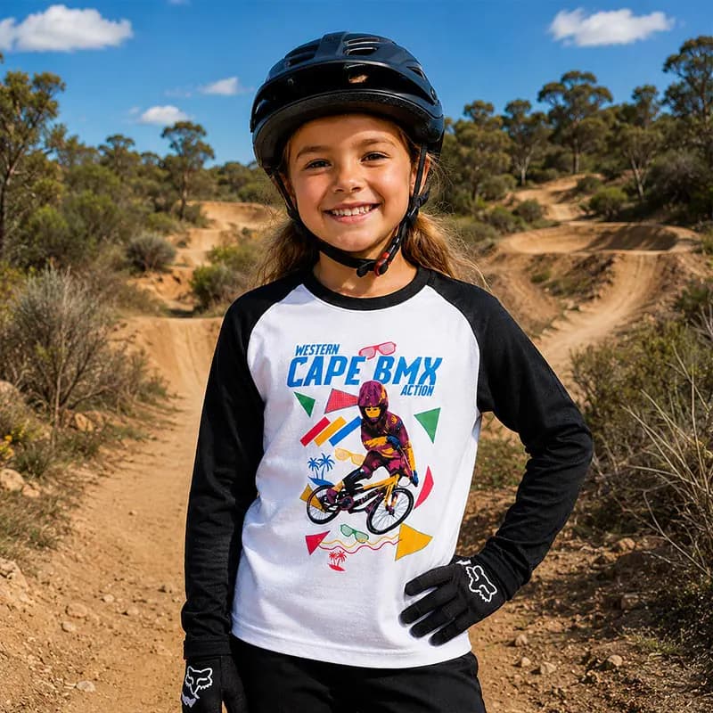 Kids BMX Tshirt Long